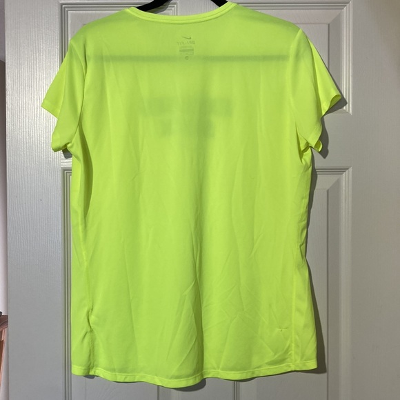 Nike running dri-fit XL neon yellow excuses suck shirt - Picture 2 of 5